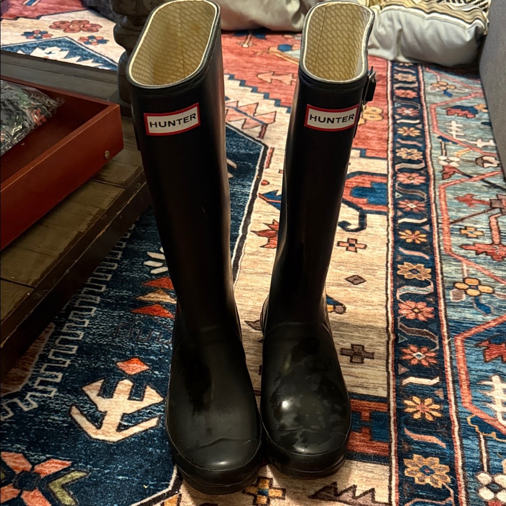 Hunter Classic Black Waterproof Boots